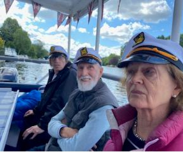 Boat trip on the Thames