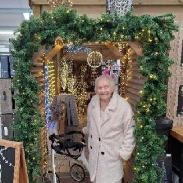 Seeing the decorations