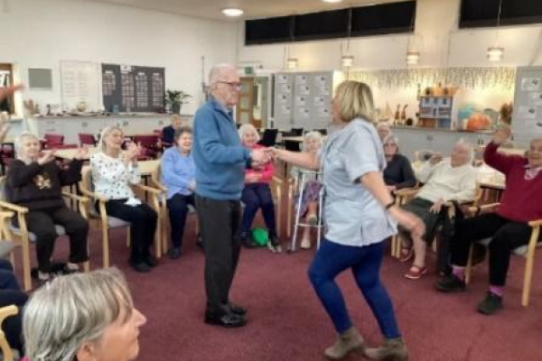 Dancing With A Veteran Ballroom Dancer