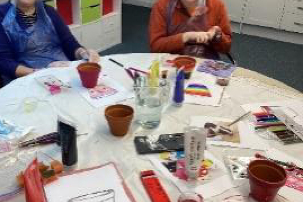 Decorating Flower Pots