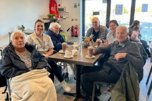 Hot Drinks In Wades Park Cafe