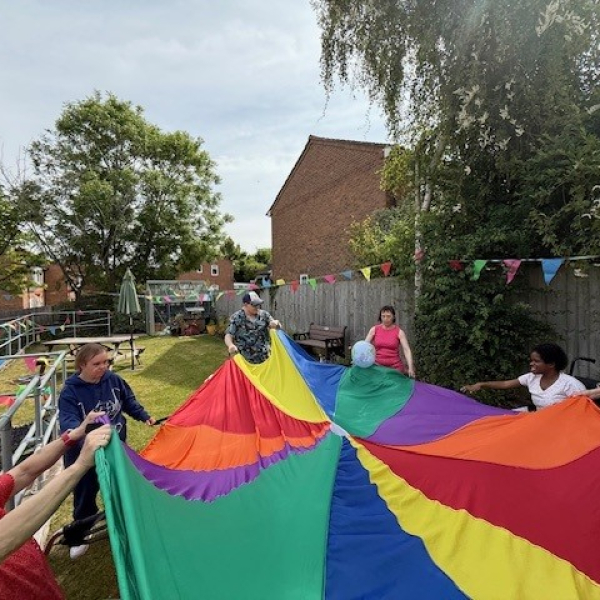 Fun with the parachute game