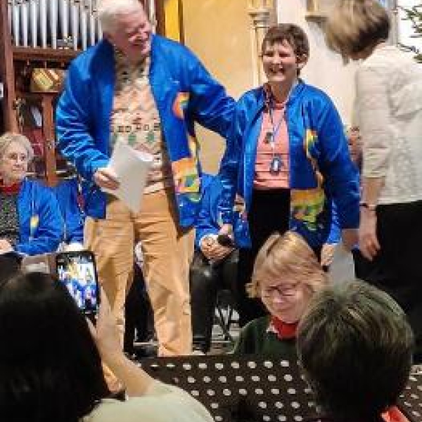 David at the Jinglers Concert